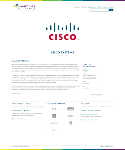 Founding Member Profile Page